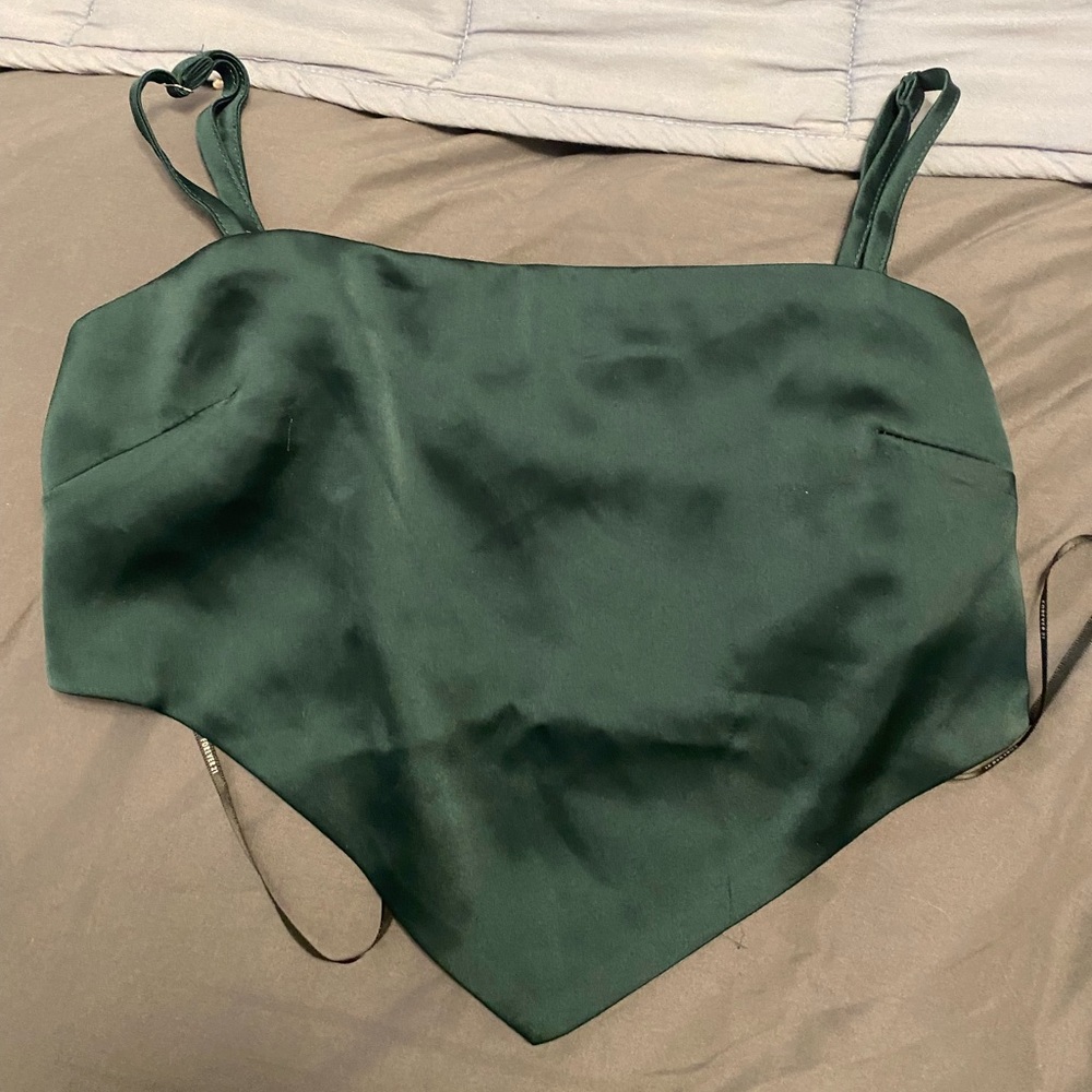 Green forever 21 top